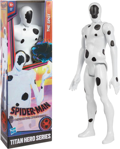 Marvel Spider-Man The Spot-speelfiguur van 30 cm uit Spider-Man: Across the Spider-Verse, speelfiguur voor kinderen vanaf 4 jaar