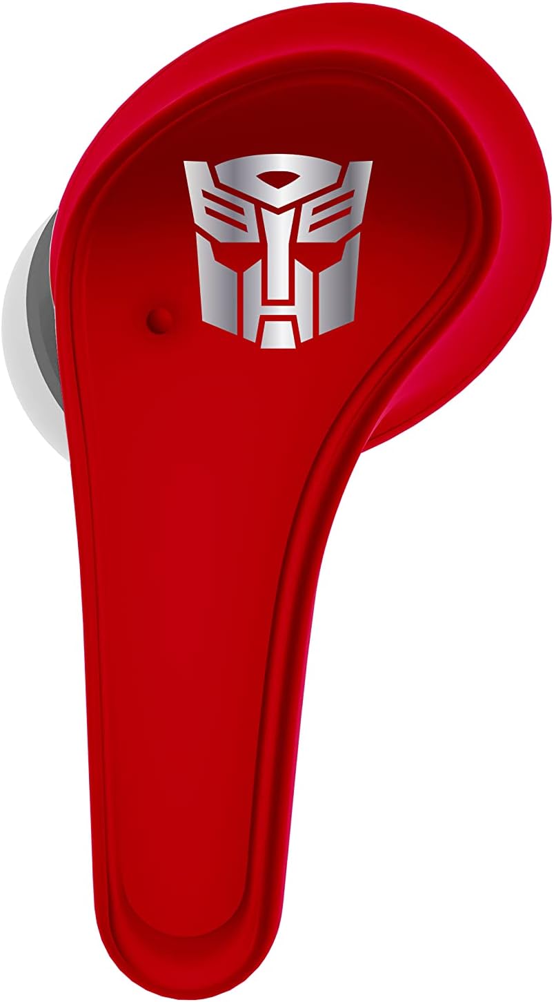 OTL Technologies TF0933 Transformers Autobot TWS Wireless Earphones with Charging Case Red