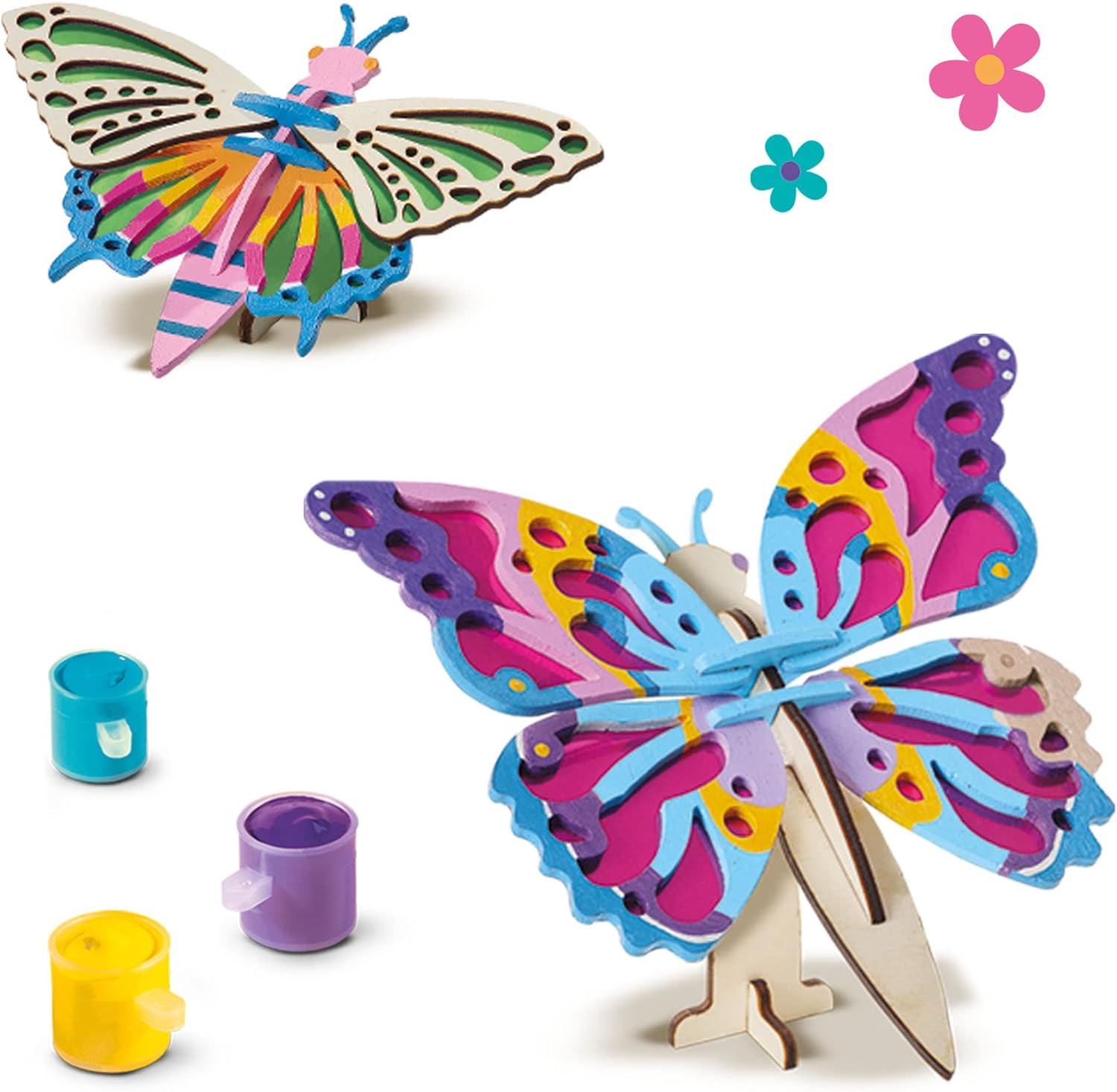 SES Creative 14035 - Decorate Wooden Butterflies - Inspired by Nature