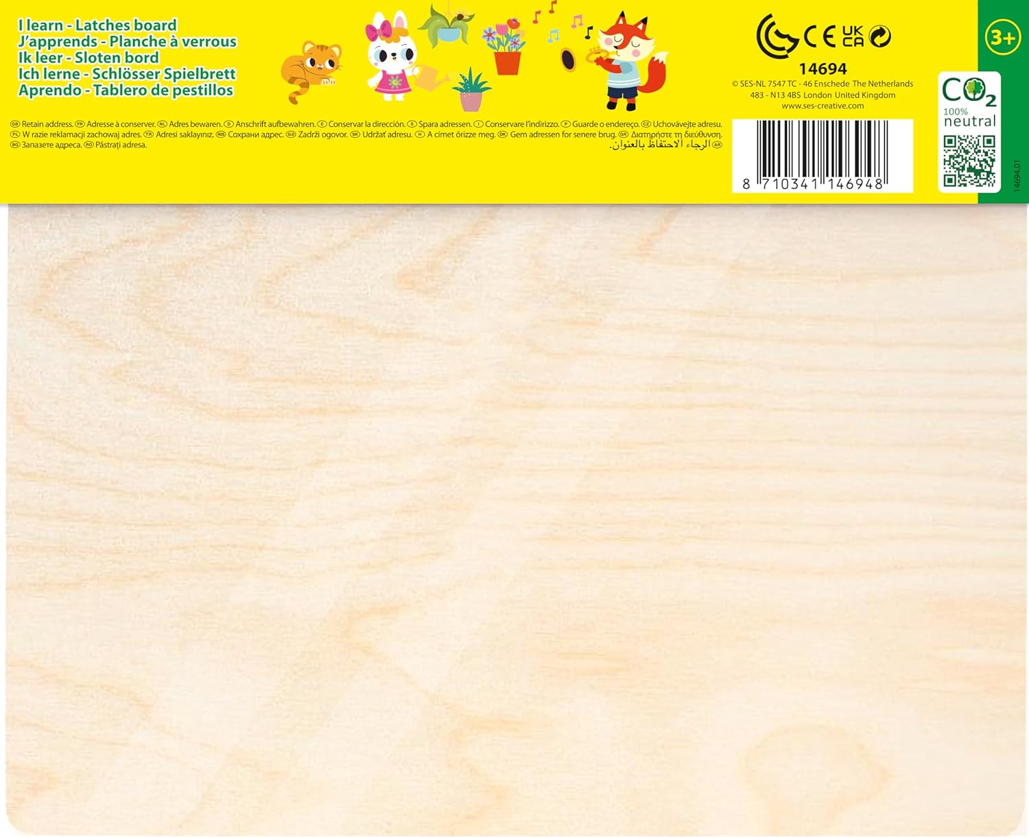 SES Creative-S7188905 Juego Educativo, Multicolor, Medium (14694