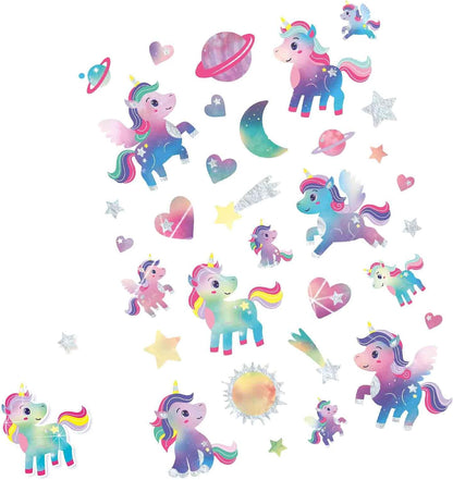 SES Creative 14764 - Unicorn Galaxy Tattoos