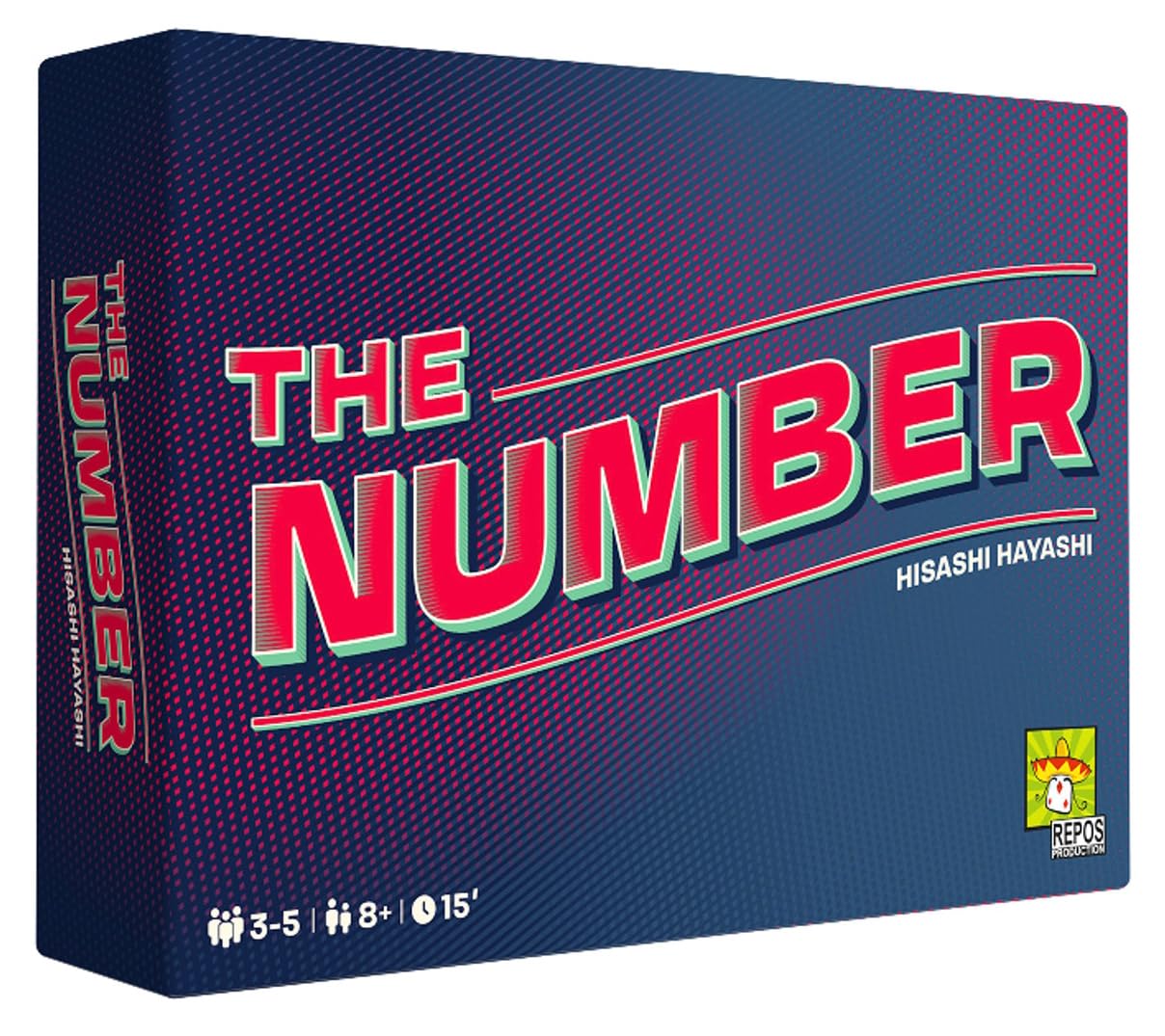 Repos Production | The Number | Bluffing Party Game | Ages 8+ | 3-5 Players | 15 Minutes Playing Time