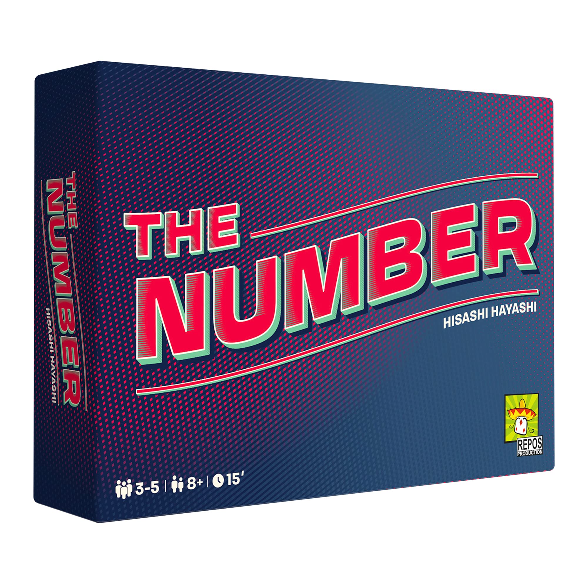 Repos Production | The Number | Bluffing Party Game | Ages 8+ | 3-5 Players | 15 Minutes Playing Time