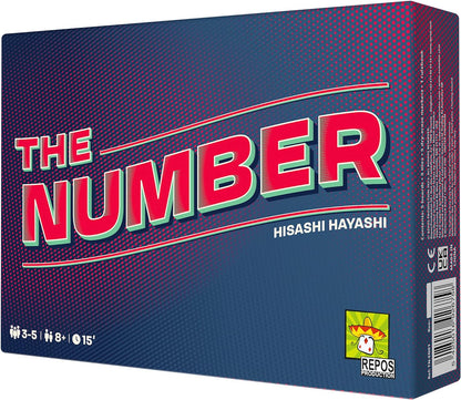 Repos Production | The Number | Bluffing Party Game | Ages 8+ | 3-5 Players | 15 Minutes Playing Time