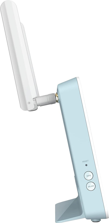D-Link G416/B EAGLE PRO AI AX1500 4G+ Smart Router with 4G+ LTE Cat 6 Download Up to 300Mbps, Wi-Fi 6, AI Wi-Fi/Traffic Optimiser, Gigabit Ports, WPA3, Wi-Fi Mesh support, Unlocked for All Networks.