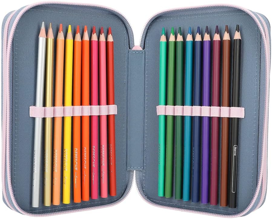 Depesche TOPModel - Triple Pencil Case LED - Cats Mood Barometer - (0412261)