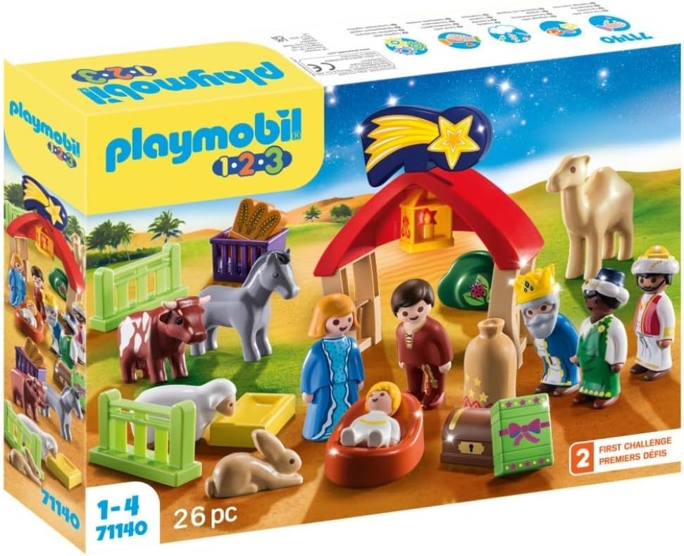 PLAYMOBIL 1.2.3 Mijn eerste kribbe
