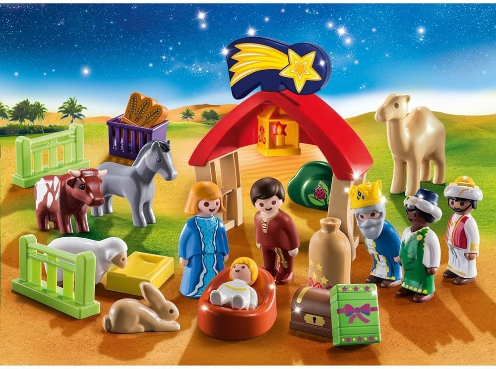 PLAYMOBIL 1.2.3 Mijn eerste kribbe