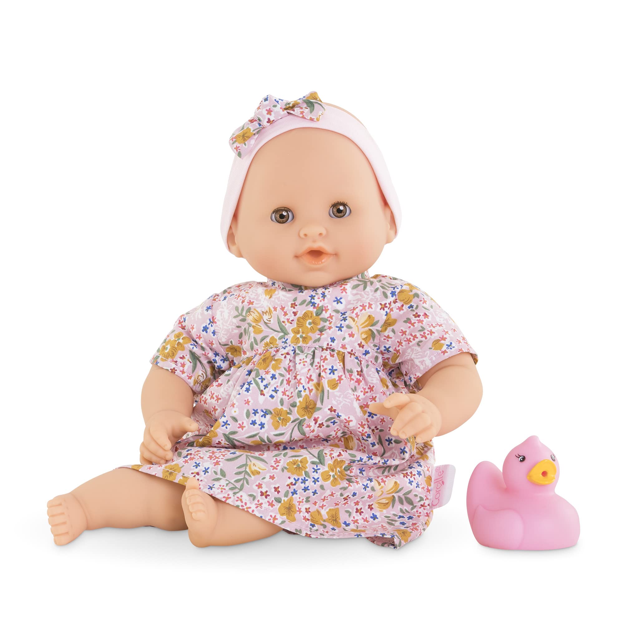 Corolle - My First Baby Doll Calypso with Bath Toy, 30 cm, from 18 Months, 9000100680