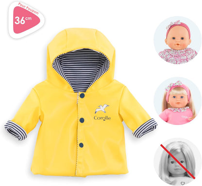 Corolle - Borders de Loire 9000141460 reversible waxed clothing for 36 cm dolls, from 2 years old