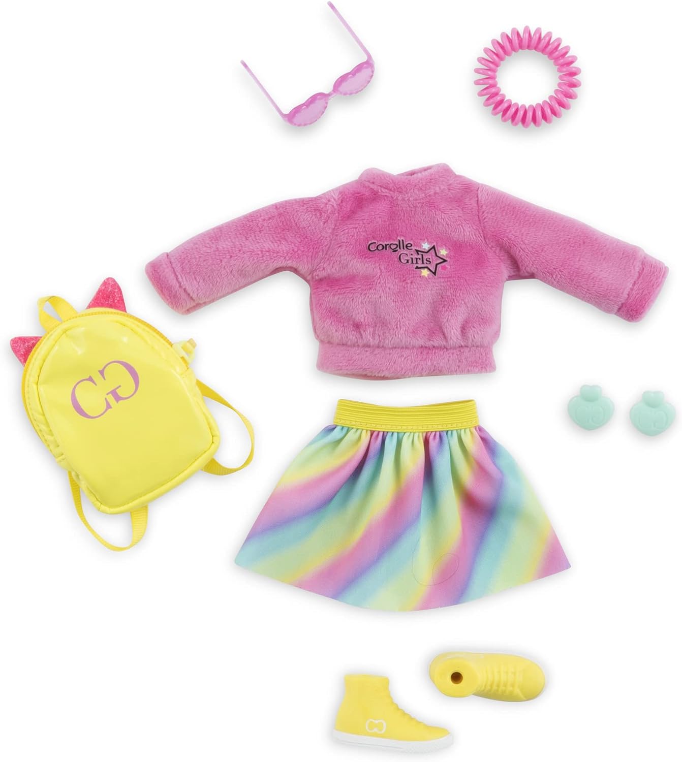 Corolle 9000610100 Neon Dressing Gown