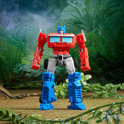 Transformers: Rise of the Beasts Film Beast Alliance Beast Weaponizers 2-Pack Optimus Prime Toy, 6 and Up, 12.5 cm