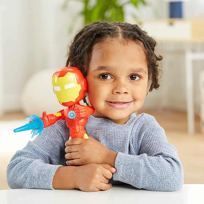 Marvel - Spidey y su superequipo - Figura Gigante de Iron Man - Juguete Preescolar - A Partir de 3 años