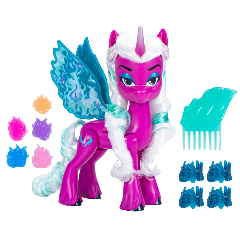My Little Pony Bambole Opaline Arcana Wing Surprise, giocattolo Alicorn da 12,7 cm con accessori, giocattoli per bambine e ragazzi di 5 anni (F6447