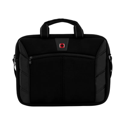 Wenger Icons Business Backpack - Sherpa Black - Stylish Laptop Bag with Organizer Pockets