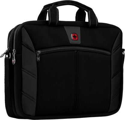 Wenger Icons Business Backpack - Sherpa Black - Stylish Laptop Bag with Organizer Pockets
