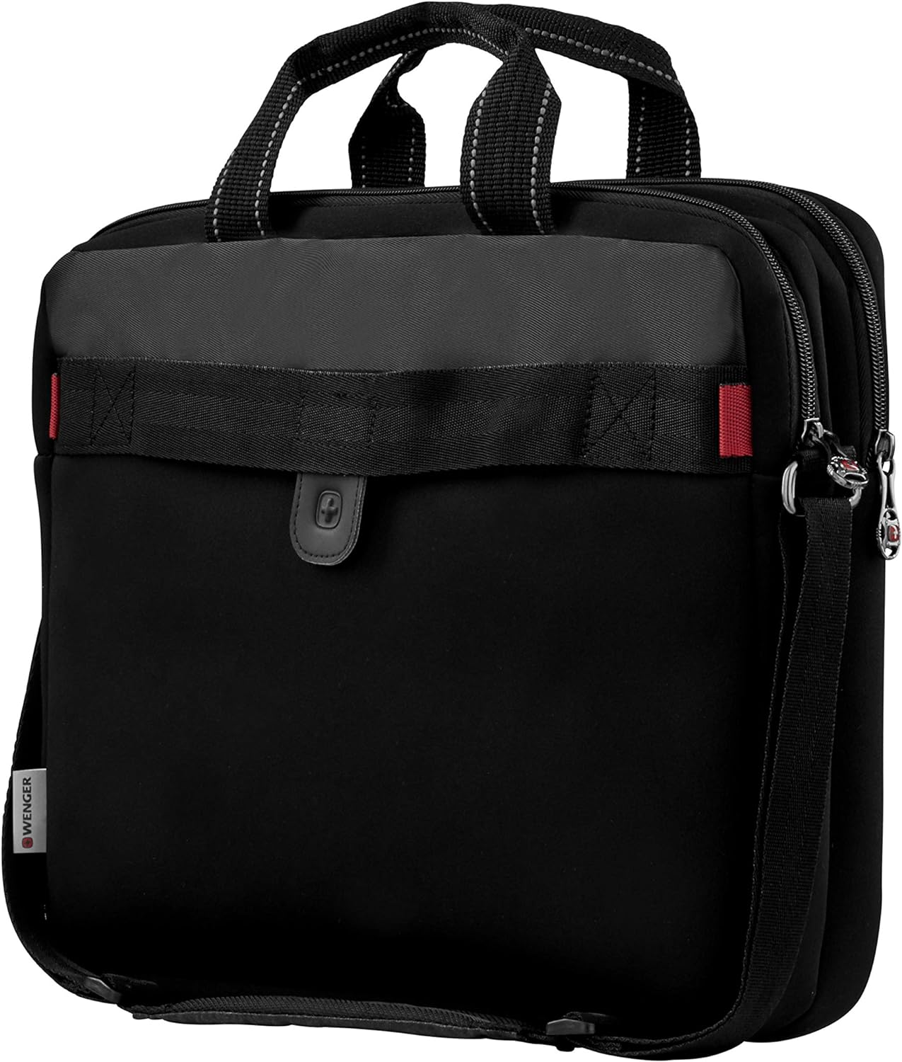 Wenger Icons Business Backpack - Sherpa Black - Stylish Laptop Bag with Organizer Pockets