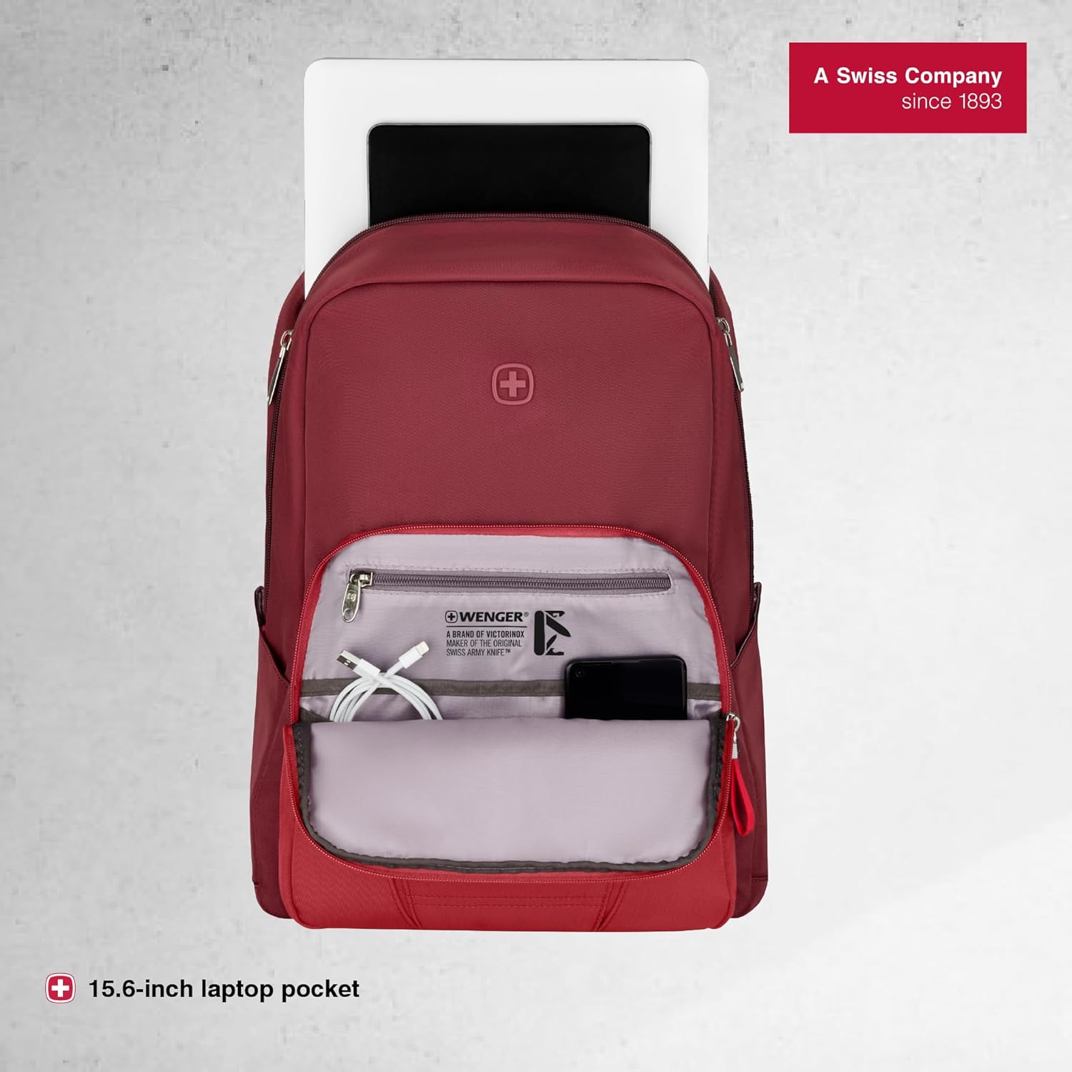 Wenger Motion Backpack Digital Red