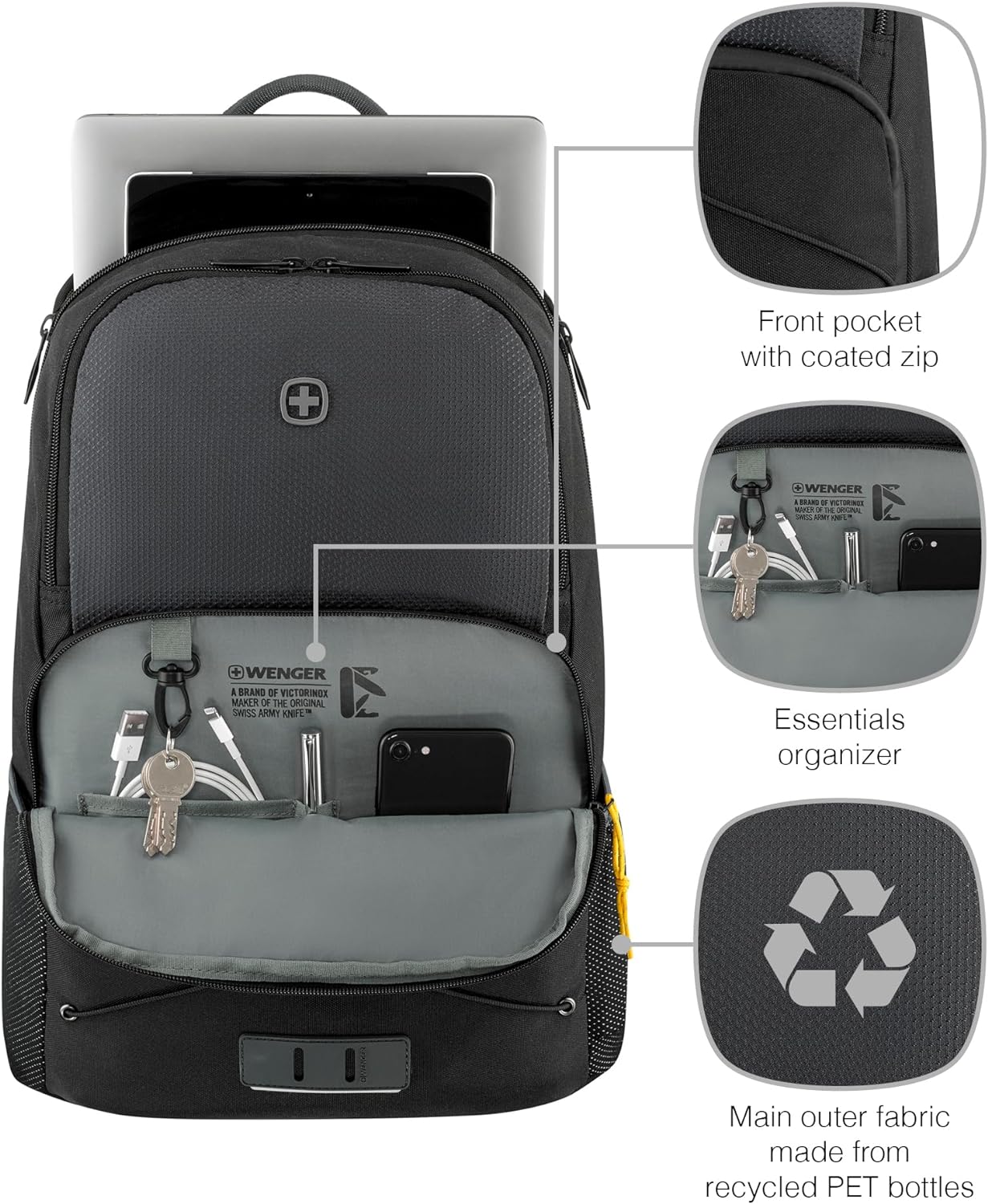 Wenger NEXT 23, Trayl, Gravity Black