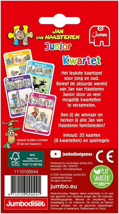 Jan van Haasteren - Junior Quartett - Ab 6 Jahren