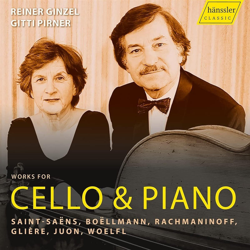 Reiner Ginzel/Gitti Pirner: Works for Cello & Piano