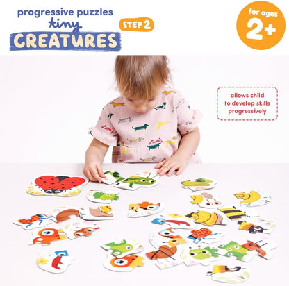 Banana Panda - Banana Panda - Oplopende Puzzels Kleine Diertjes - 33st.
