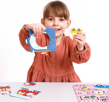 Match the Vehicles Puzzles 2+ Toddler Puzzle