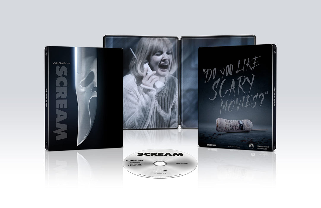 Scream (Steelbook 4K Ultra-HD + Blu-ray) (Limited Edition) (2 Blu Ray)