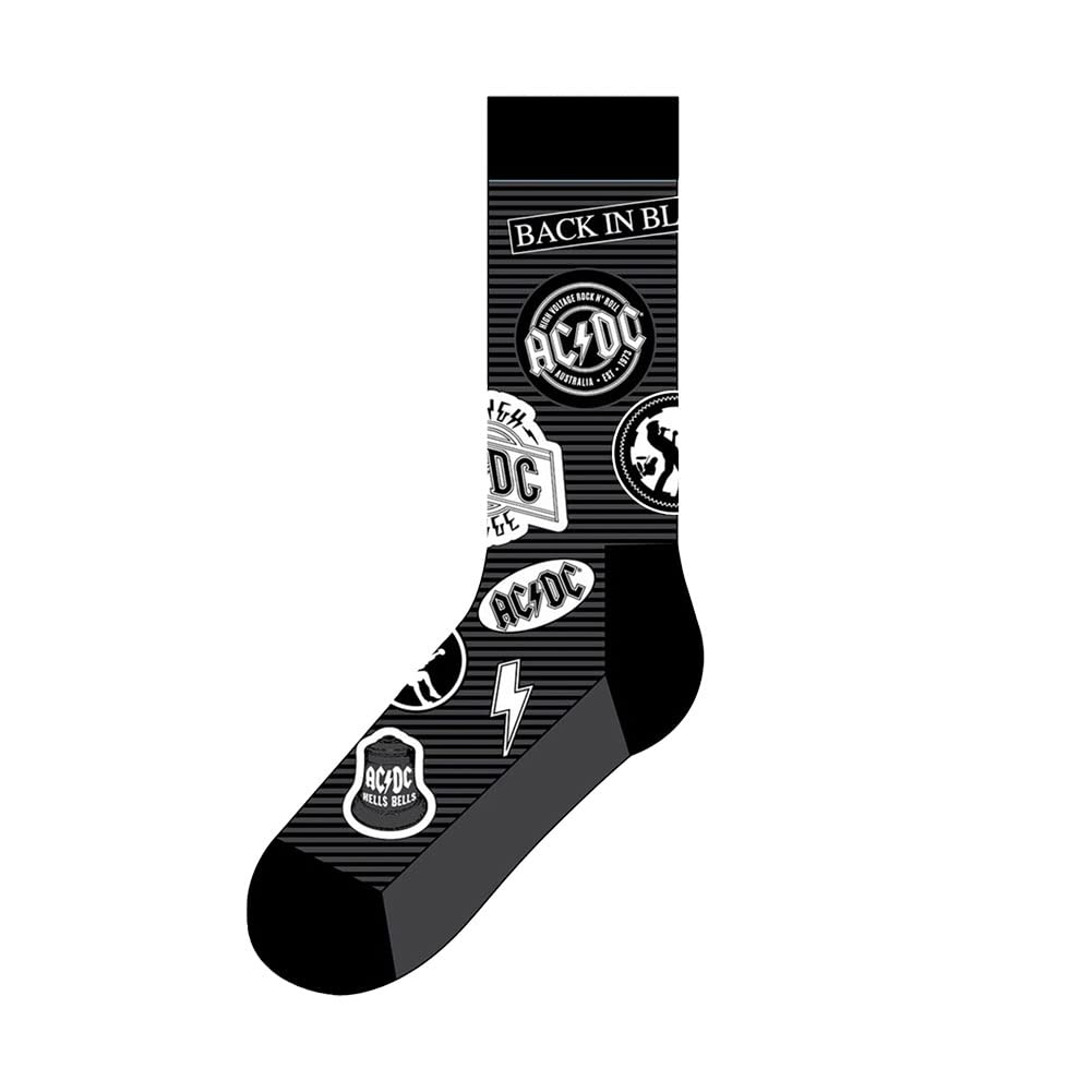 AC/DC Icons (US Men's Shoe Size 8-12) Socks
