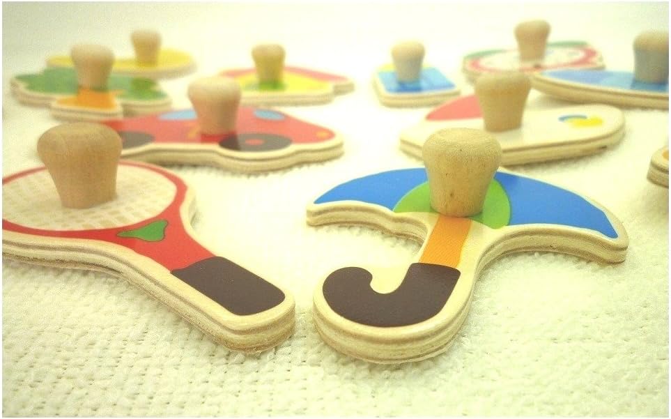 Goula 53023 Wooden Silhouette Puzzle (15 Pieces