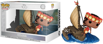 Funko Pop! Ride Super Deluxe: Disney 100 - Moana - (finale) - Collectable Vinyl Figure - Gift Idea - Official Merchandise - Toys for Kids & Adults - Movies Fans - Model Figure for Collectors