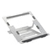 Kensington Easy Riser Laptop Stand, Aluminium Laptop Riser & Portable Laptop Stand, Adjustable & Lightweight, Anti Slip & Folding Design, for Screens up to 16", Silver (K50417WW