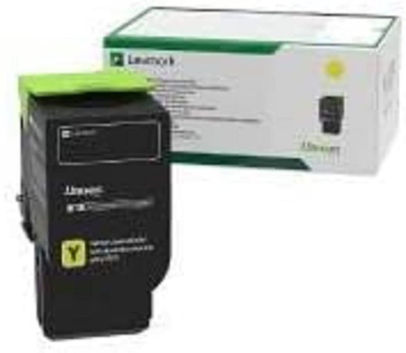 Lexmark 78C20Y0 cartucho de tóner Original Amarillo 1 pieza(s) - Tóner para impresoras láser (1400 páginas, Amarillo, 1 pieza(s