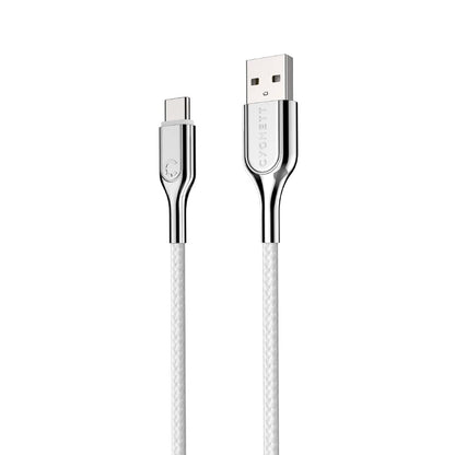 Cygnett Armoured 2.0 USB-C to USB-A  (3AMP/60W) Cable 6.5 ft (2M