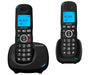 Wireless Phone Alcatel Versatis Xl 535 Duo Black (2 Pcs)