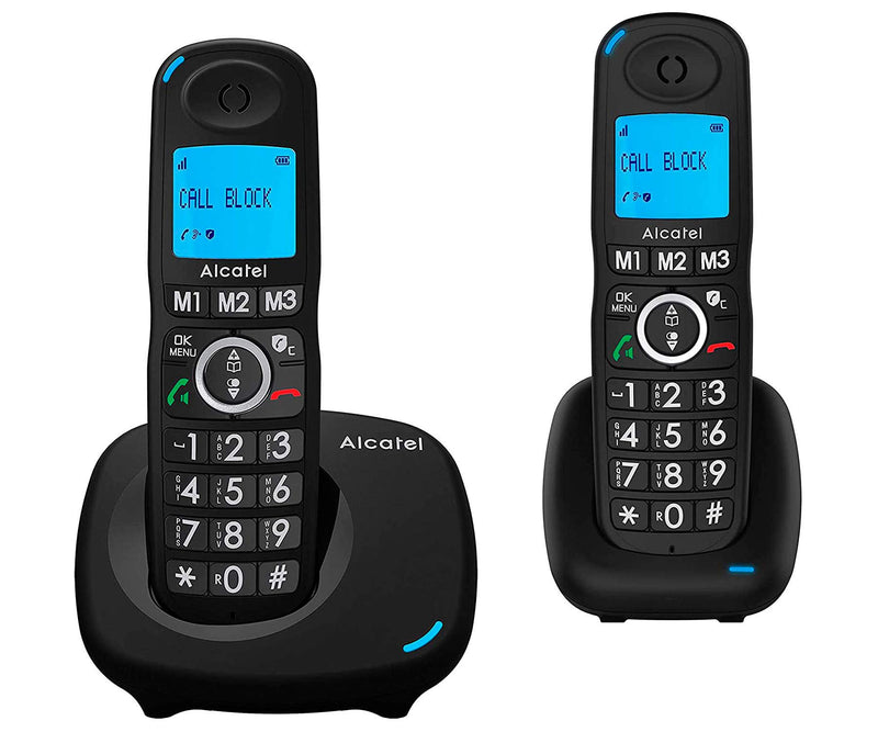 Wireless Phone Alcatel Versatis Xl 535 Duo Black (2 Pcs)