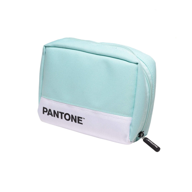 Celly PTBPK000L Pantone Electrical Travel Organizer, Internal Pockets, Small, Cyan