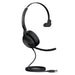 Jabra Evolve2 50 Wired Mono Headset Air Comfort Technology, Noise-cancelling Mics, and Active Noise Cancellation - MS Teams Certified, Works with All Other Platforms - Black