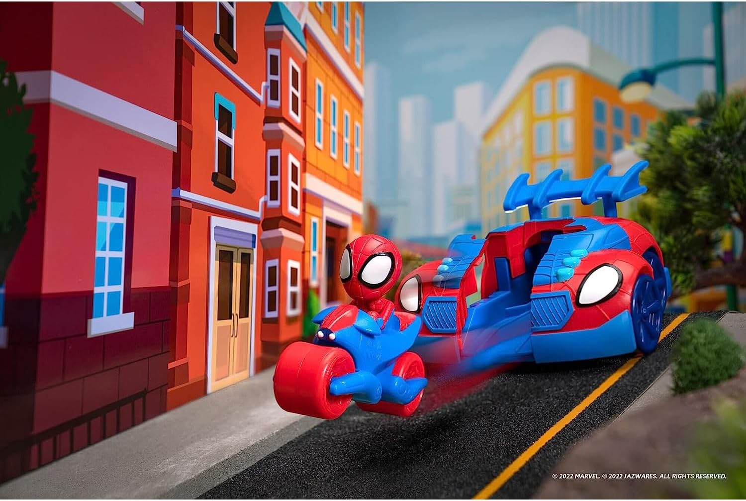 Spidey Veicolo 2 In 1 Asst2