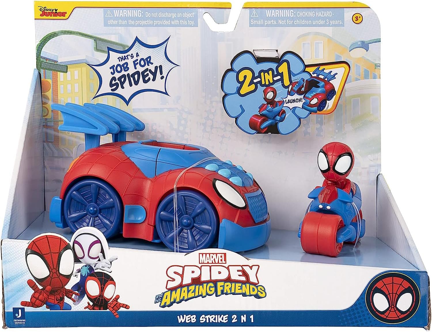Spidey Veicolo 2 In 1 Asst2