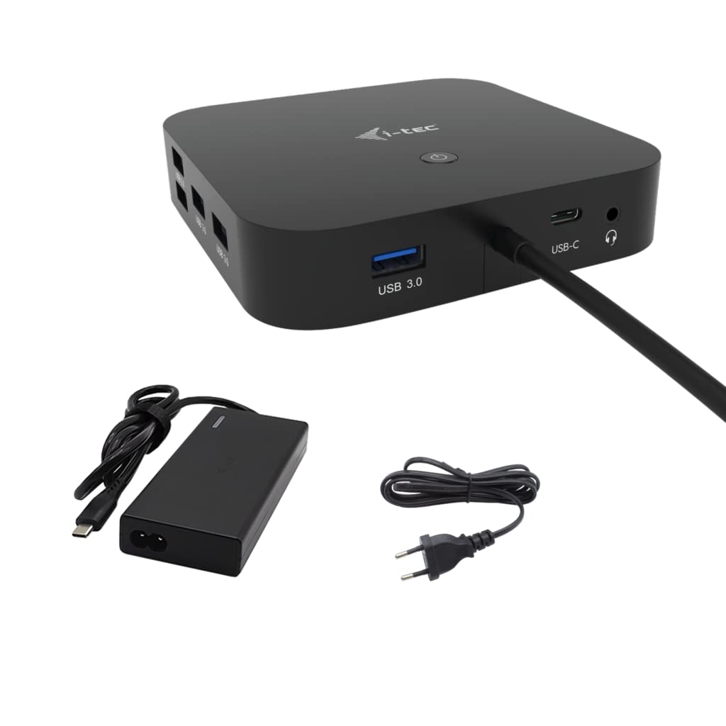 I-TEC USB-C HDMI+2X DP CHARGER I-TEC DOCK PD 100WCHARGER 112W