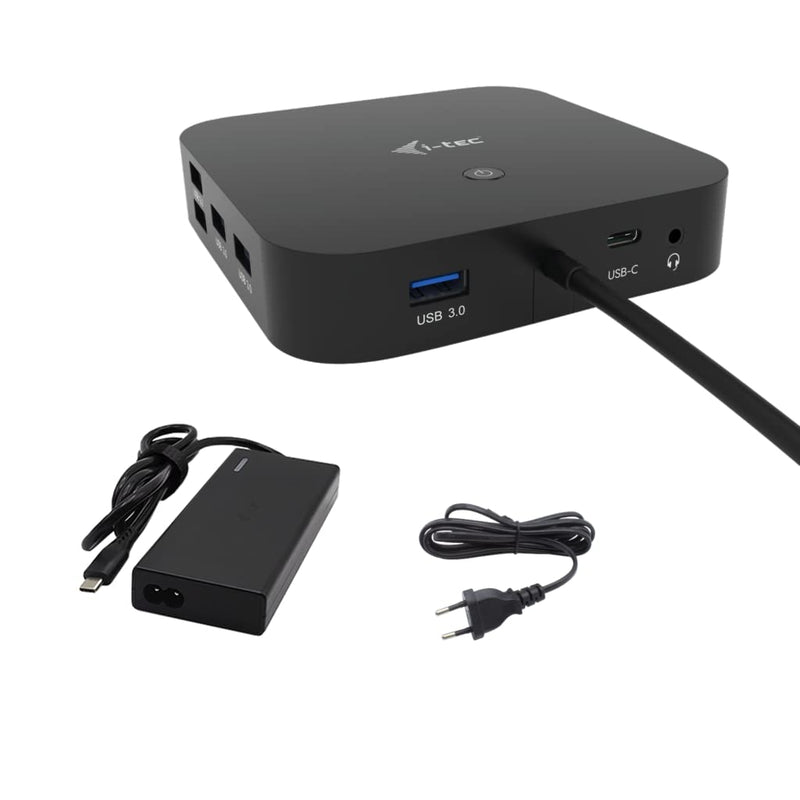 I-TEC USB-C HDMI+2X DP CHARGER I-TEC DOCK PD 100WCHARGER 112W