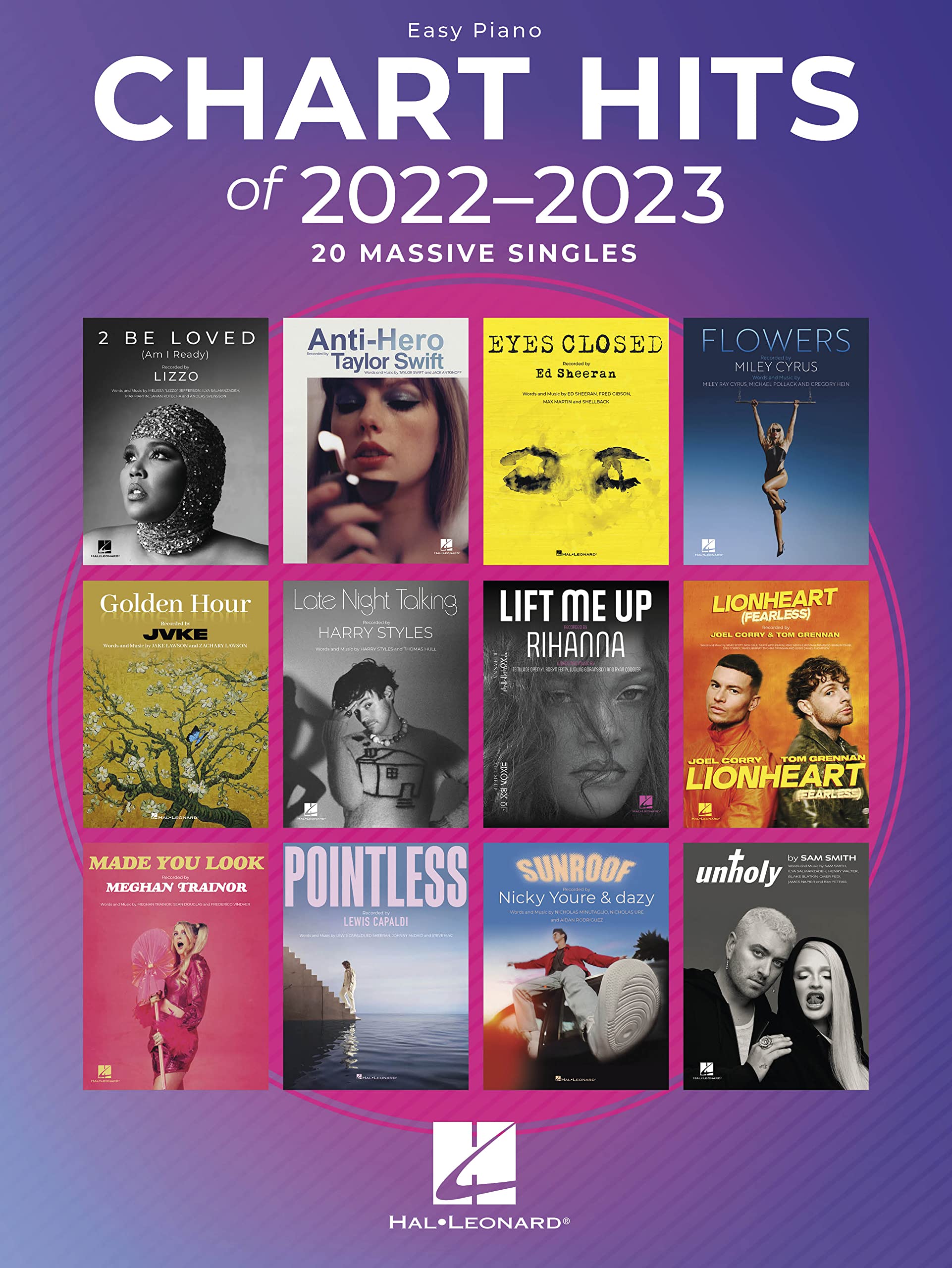 Chart Hits of 2022-2023 (Easy Piano)