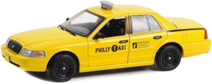 Greenlight 84173 Creed 1999 Crown Victoria Philly Taxi 1:24 Scale Diecast Model