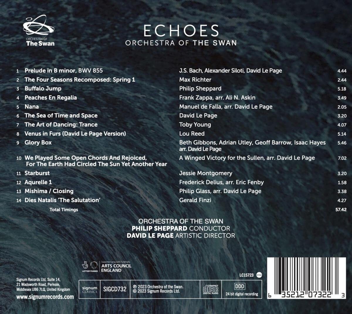 Orchestra of the Swan: Echoes