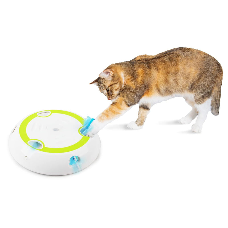 All For Paws - Cat Toy Interactive Wack`A`Feather 27X27X5.5Cm - (787.7562)