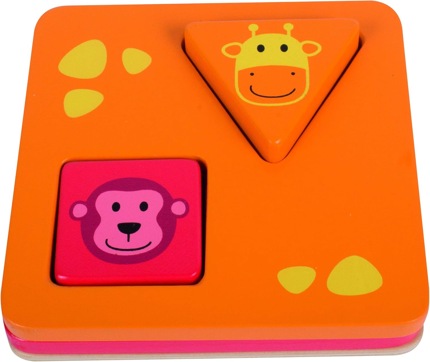 vormenpuzzel safaridieren 20,5 cm 11 stukjes