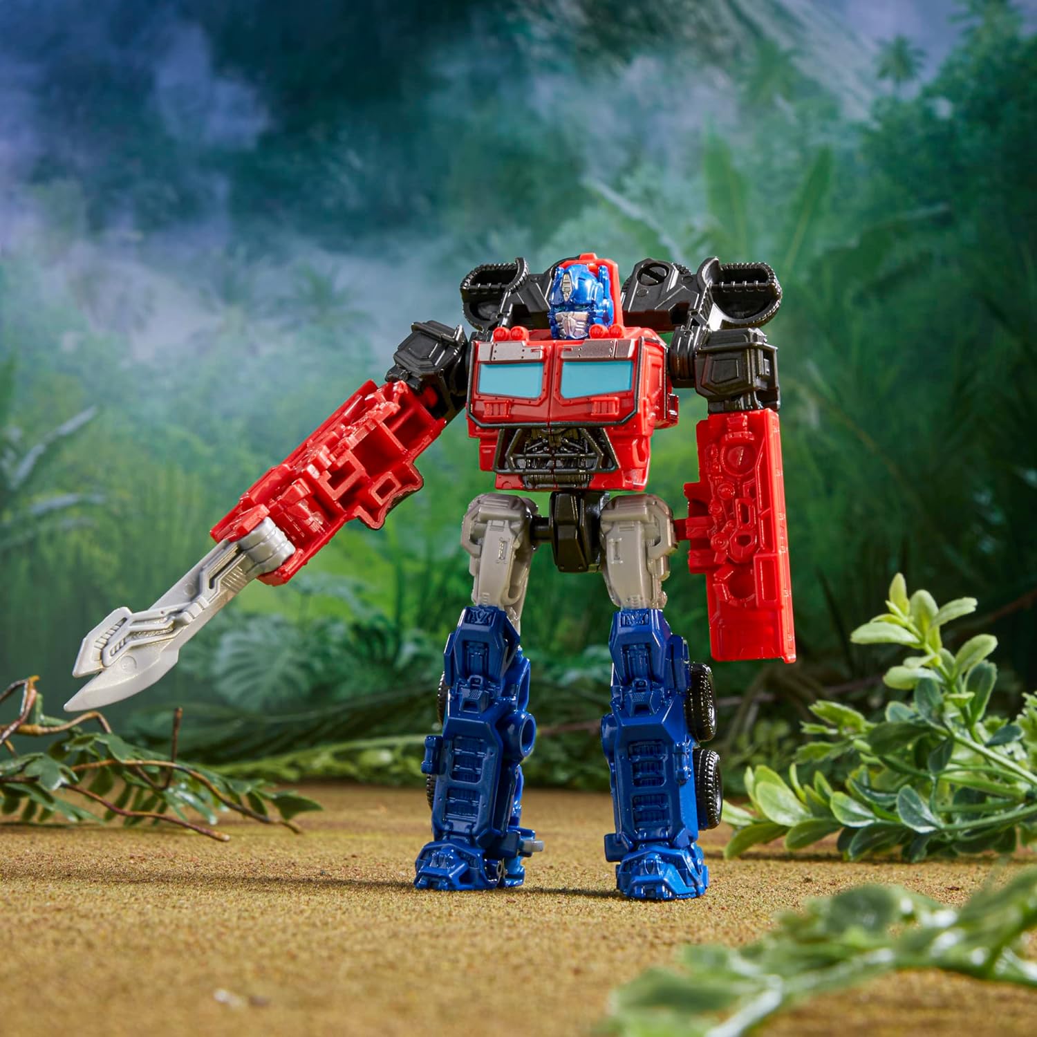 Transformers: Rise of the Beasts Film, Beast Alliance, Battle Changers Optimus Prime Action Figure – 6 and Up, 11 cm