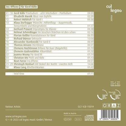 Ins Offene Fur Gerd Kuhr / Various
