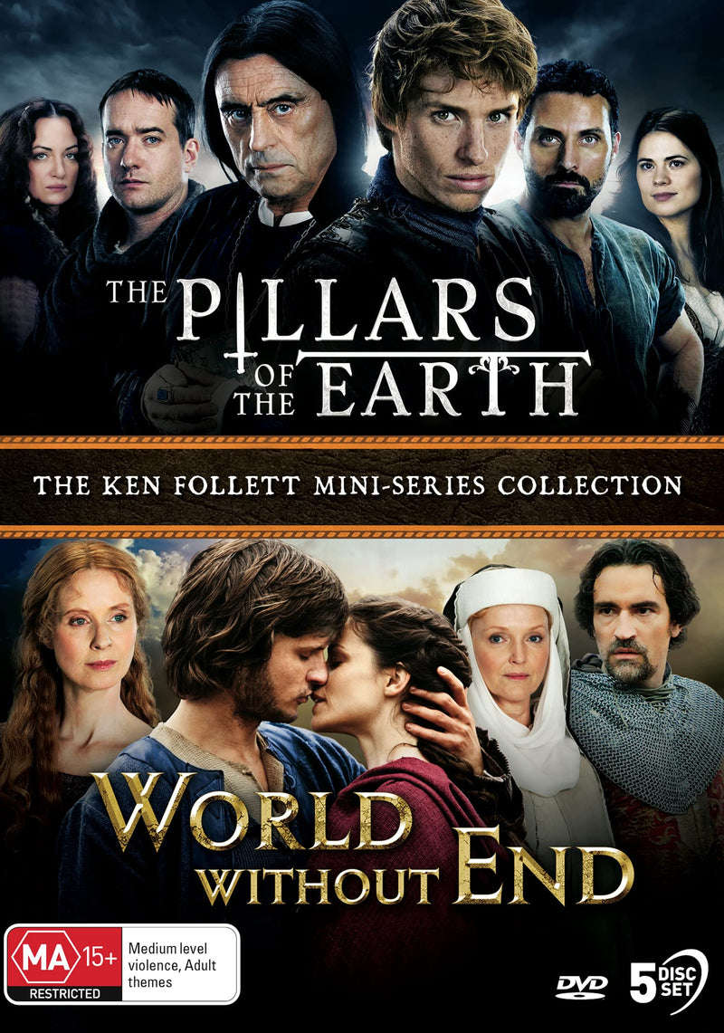 Ken Follett Mini-Series Collection: Pillars of the Earth / World Without End